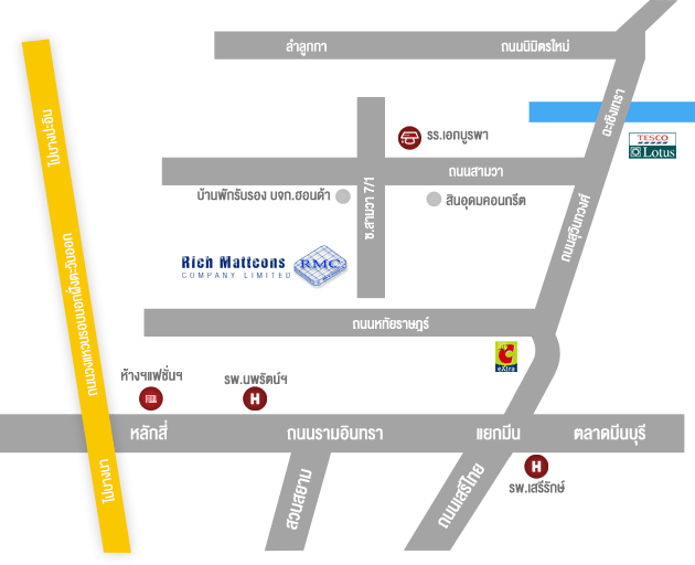 แผนที่บริษัท